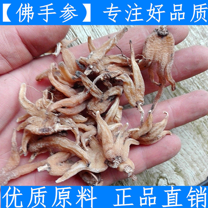 佛手参 手参 掌参 手儿参 西藏 手掌参 阴阳草 500克新鲜干货