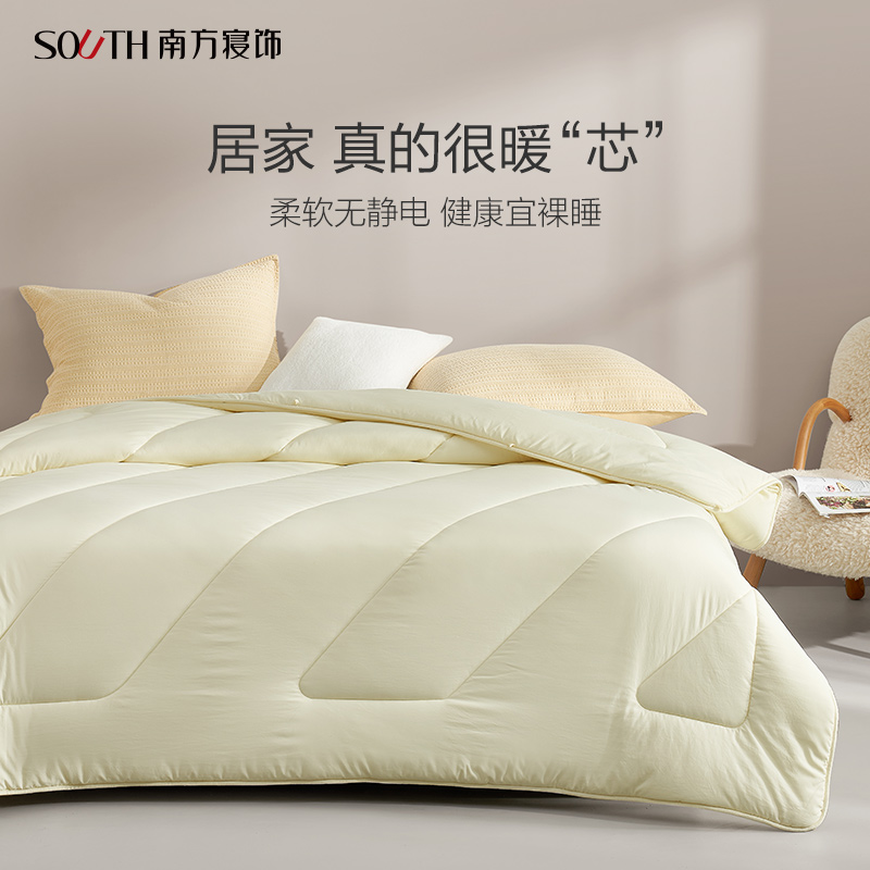 南方寝饰加厚保暖被芯四季通用