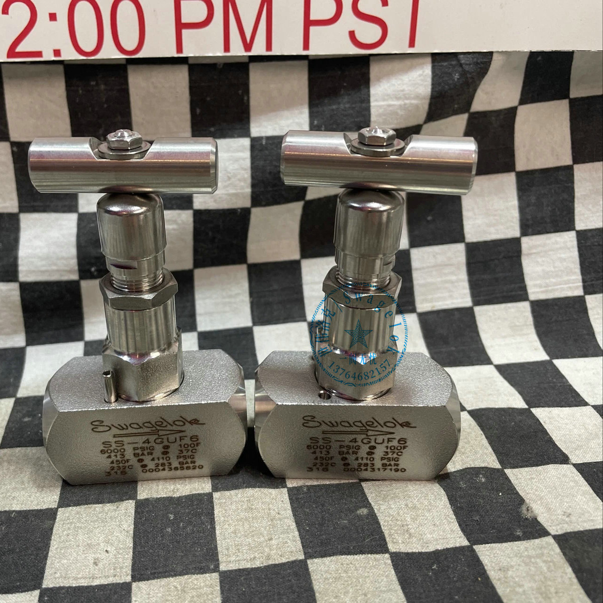 SS-4GUF6世伟洛克针型阀