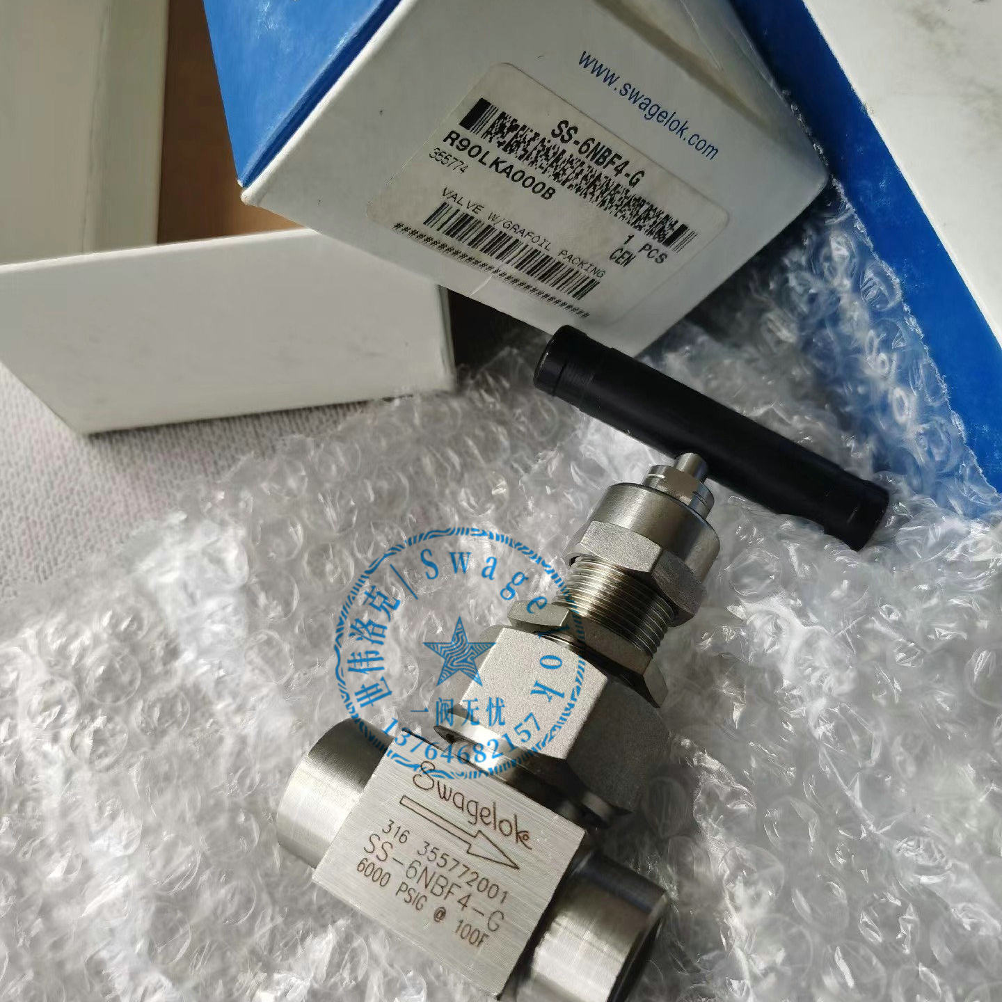 SS-6NBF4-G世伟洛克针型阀