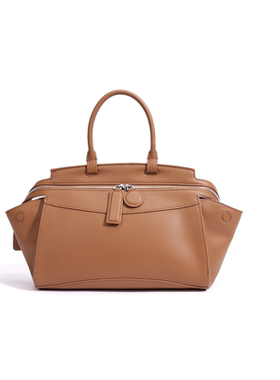 HEBAOBAO新款2026春夏牛皮手提包斜挎新品女包大容量通勤单肩包