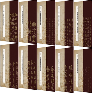 【正版包邮】书苑拾遗系列10册:赵之谦悲盦賸墨选+谭延闿书枯树赋+王宠书刺客列传+赵孟頫写经三种+张照书宋元词等