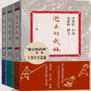 【现货包邮】 徐皓峰作品 全3册 武人琴音 +逝去的武林+高术莫用