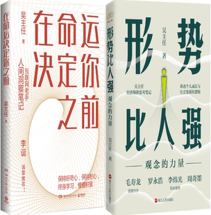 力量 作者 吳主任 形勢比人強：觀念 共2冊 在命運決定你之前 包郵 正版 套裝