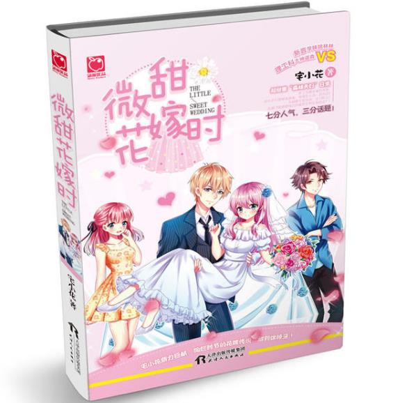 正版 现货 包邮 魅丽优品 微甜花嫁时 宅小花 著 天津人民出版社  t