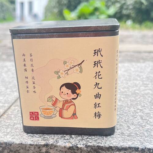 玳玳花九曲红梅50g红茶可冷泡