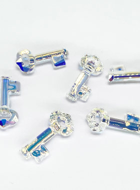 施华洛水晶6919钥匙形吊坠DIY