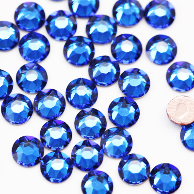 施华洛水晶2078HF深蓝色圆形烫钻
