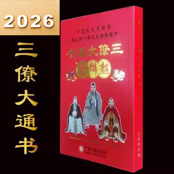 2026年三僚罗怀新宗睦堂通书