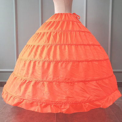 特大号舞台表演出cos女仆宫廷六圈婚纱衬裙礼服蓬裙裙撑Petticoat