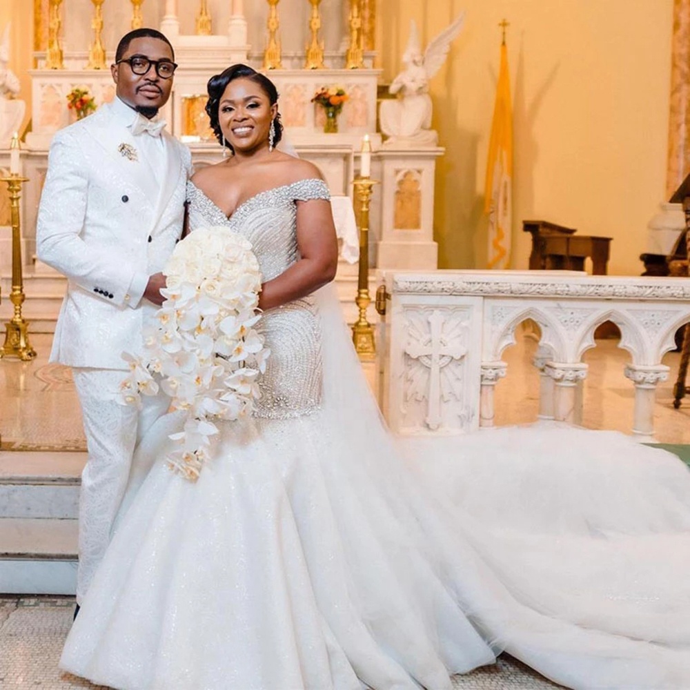 婚纱礼服2022新款新娘法式主纱 Wedding Dresses Bridal Gown