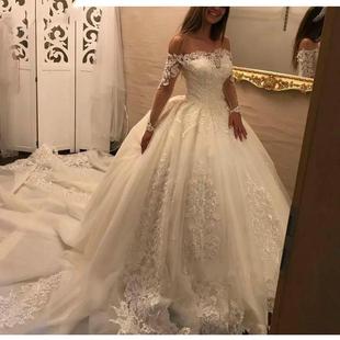 Bridal 新款 Gown Wedding Dresses 新娘简约轻森系结婚礼服定做