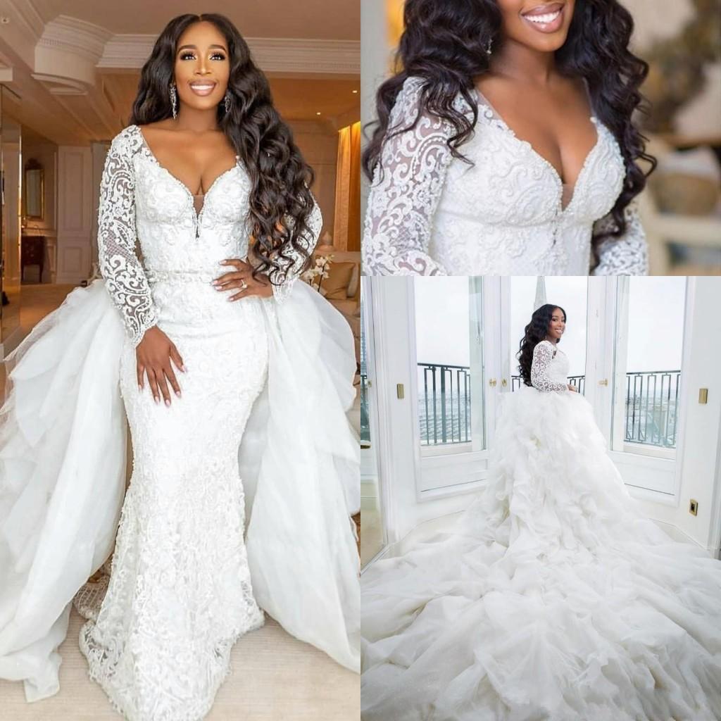 主婚纱简约风一字肩超仙新娘礼服