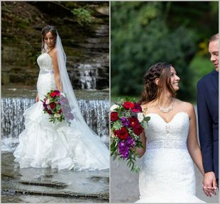 Bridal Gown Dresses Wedding 敬酒服新娘鱼尾婚纱结婚礼服2020