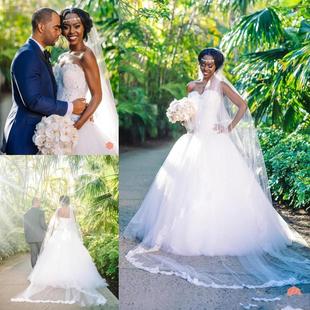 结婚显瘦 Dresses Wedding Bridal 2020 Gown 新娘主婚纱2020新款