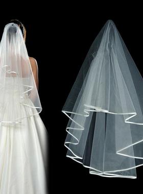 Bridal Veil Bride  Marriage Wedding Accessorie 结婚头纱新娘