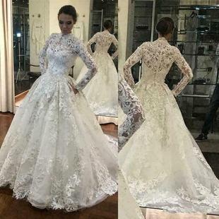 Gown 主婚纱2020新款 缎面Wedding Dress 简约新娘礼服法式 Bridal