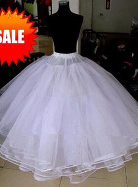 新娘婚纱礼服无骨蓬超大裙撑裙撑 裙撑 Petticoat Crinoline