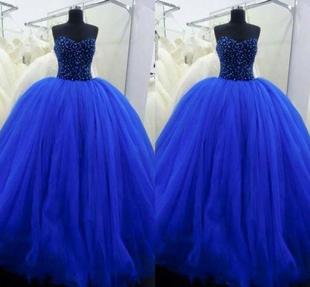 blue gown wedding bridal 定做新娘婚纱礼服2019 dresses royal
