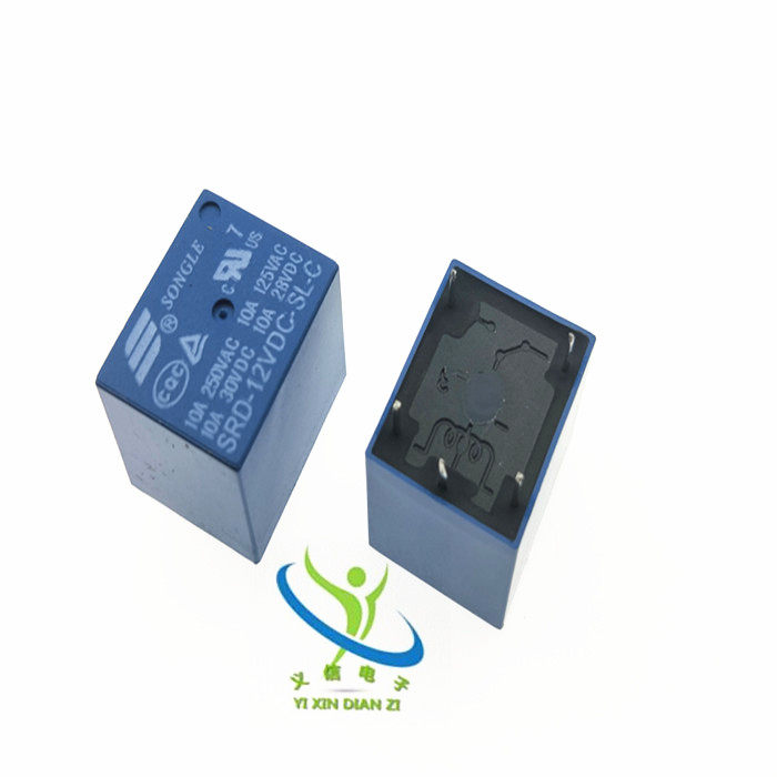 SRD-12VDC-SL-C 10A 250V 5脚松乐继电器 12V一组转换 T73 3FF_虎窝淘