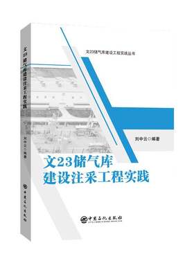 正版文23储气库建设注采工程实践9787511463548 刘中云中国石化出版社工业技术地下储气库天然气开采本科及以上书籍