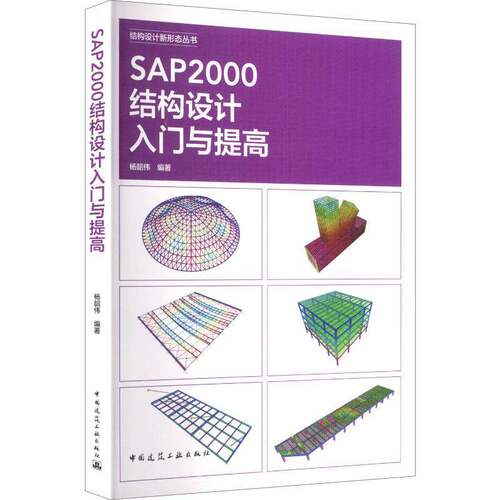 正版SAP2000结构设计入门与提高9787112314973 杨韶伟中国建筑工业出版社图书 结构设计人员高等院校土木工程专书籍