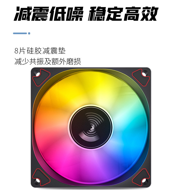 乔思伯机箱风扇静音PWM/ARGB图片