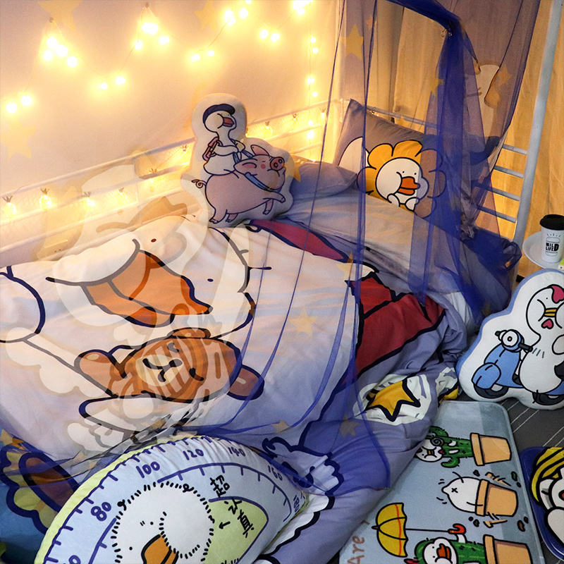 动漫寝室加密蚊帐蚊帐大学生