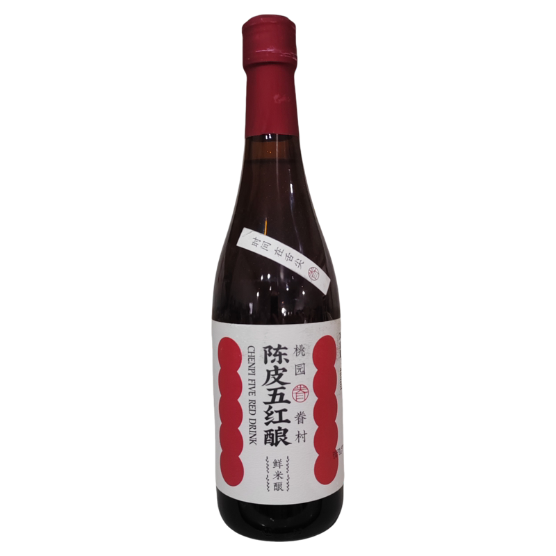 【到27年3月】桃园眷村陈皮五红酿鲜米酿1度【480ml】