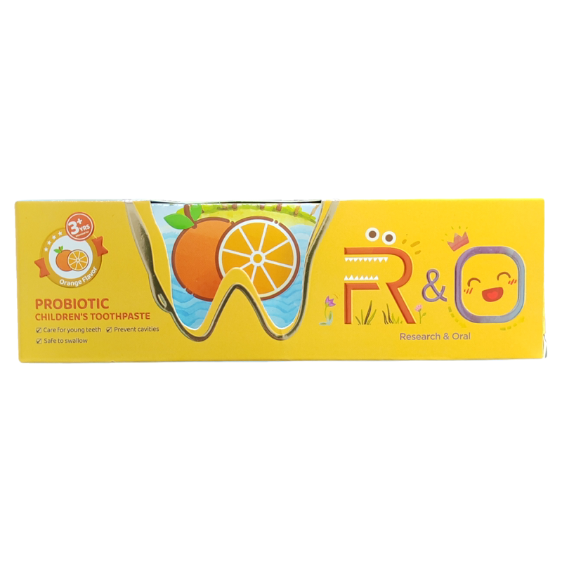 【到29年1月】R&O益生菌儿童牙膏（香橙味）【60g/支】