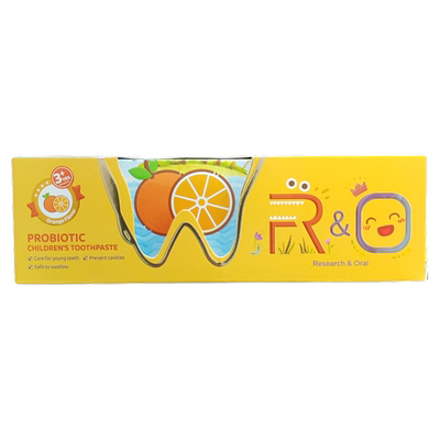 【到29年1月】R&O益生菌儿童牙膏（香橙味）【60g/支】