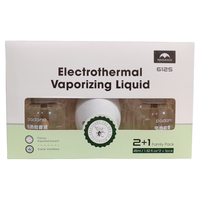 【到27年12月】帕达诺电热蚊香液【1器+2液（45ml/瓶】