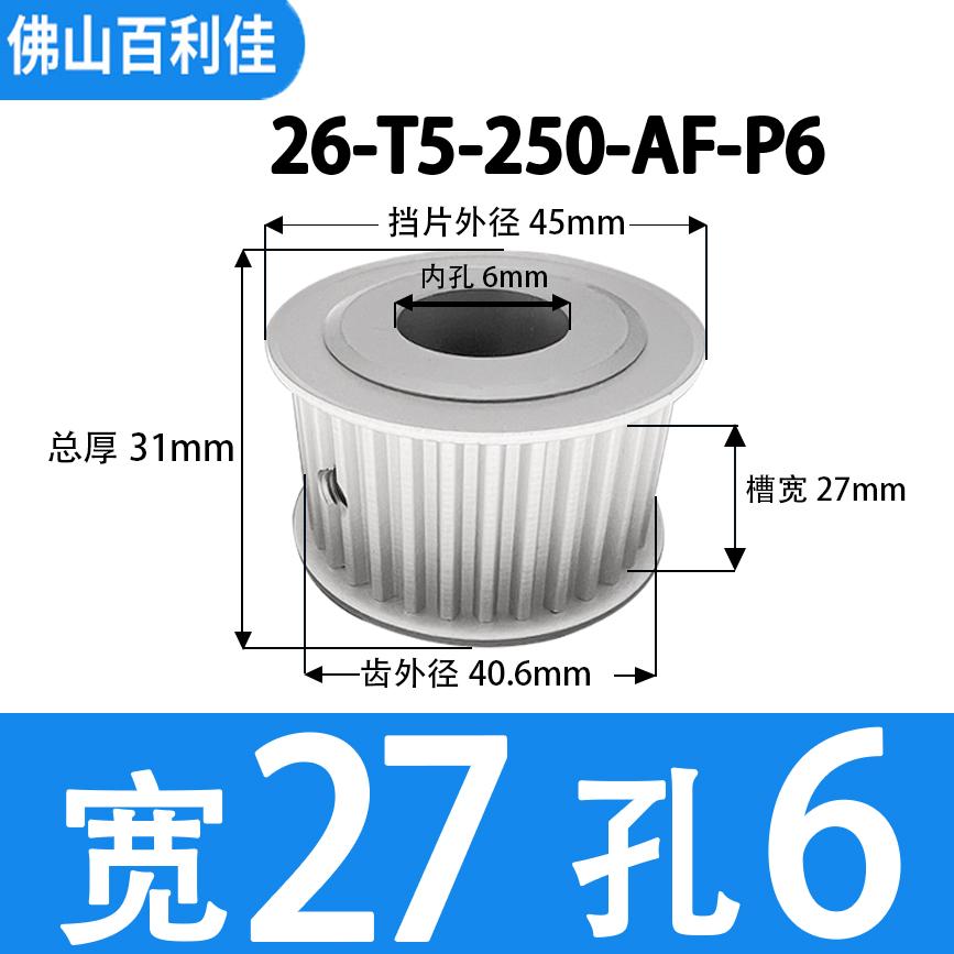 BLJ6-20孔AF同步轮现货当天发