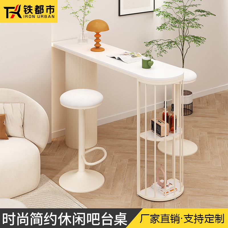 客厅隔断柜岩板现代简约家用吧台图片