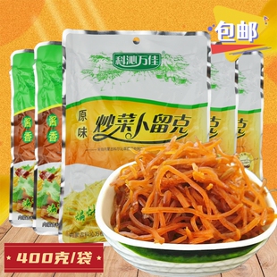 科沁万佳炒菜卜留克400g酱香原味咸菜丝酱菜早餐下饭菜芥菜丝内蒙