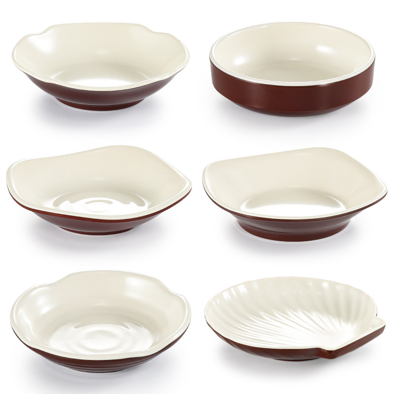 密胺咖啡白小碟子创意仿瓷塑料快餐小菜碟调料碟凉菜小吃盘子商用,餐饮具,碟,淘宝优惠券,粉丝福利购,淘宝优惠卷