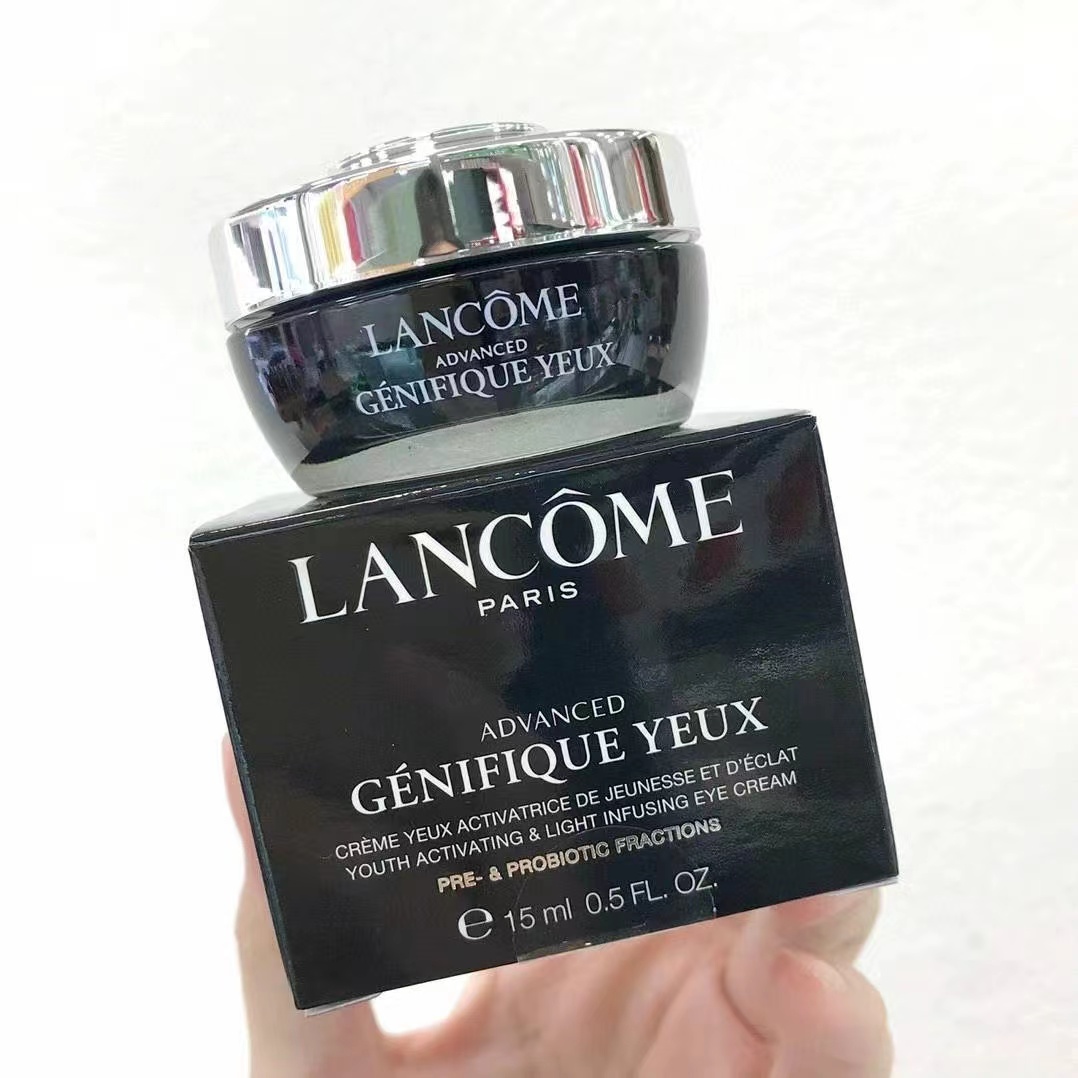 lancome兰蔻小黑瓶发光眼霜15ml 眼部保湿淡化细纹 伴手礼圣诞礼