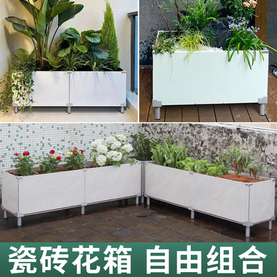 瓷砖固定夹铝合金卡子种植箱卡扣
