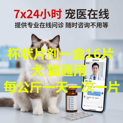 进口2801猫杯状口炎除口臭口水