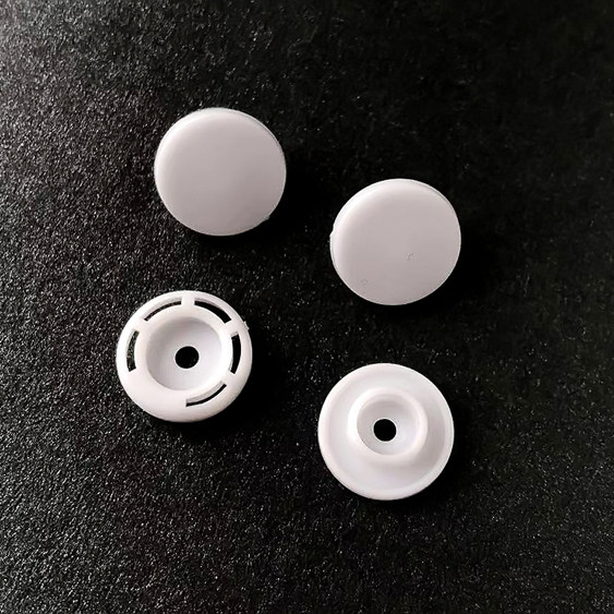 의류 수하물 폴더 숨겨진 버클 T5 라운드 버튼 시어머니 버클 설치 도구 패키지용 플라스틱 4버튼 스냅 버클