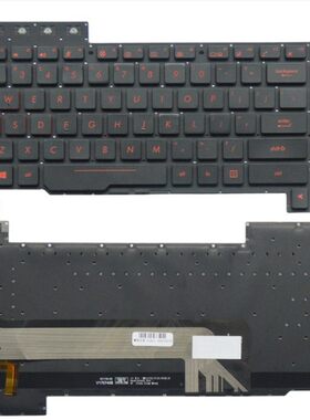 适用ASUS华硕 FX63V FX503VM FX503VD ZX63VE FZ63V GL503VS键盘