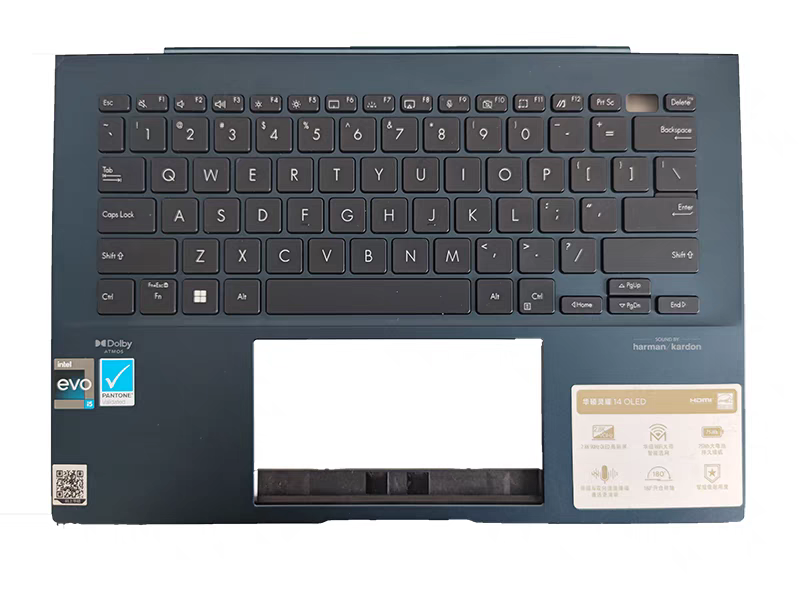 适用原装 ASUS华硕 灵耀 14 OLED UX3402 NB5929 NB5936C壳带键盘
