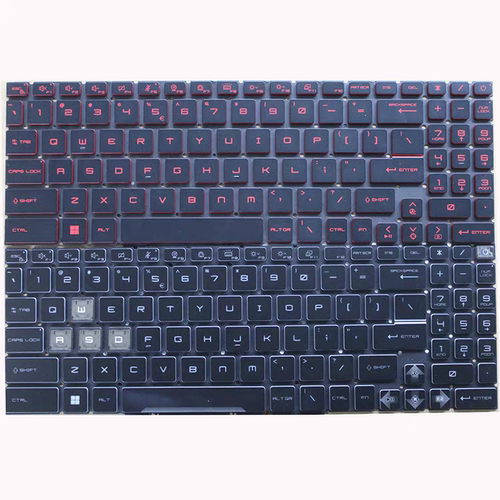 微星Katana GF66 11UD MS-1582 GF76 GL76 GL66 TITAN GP68换键盘