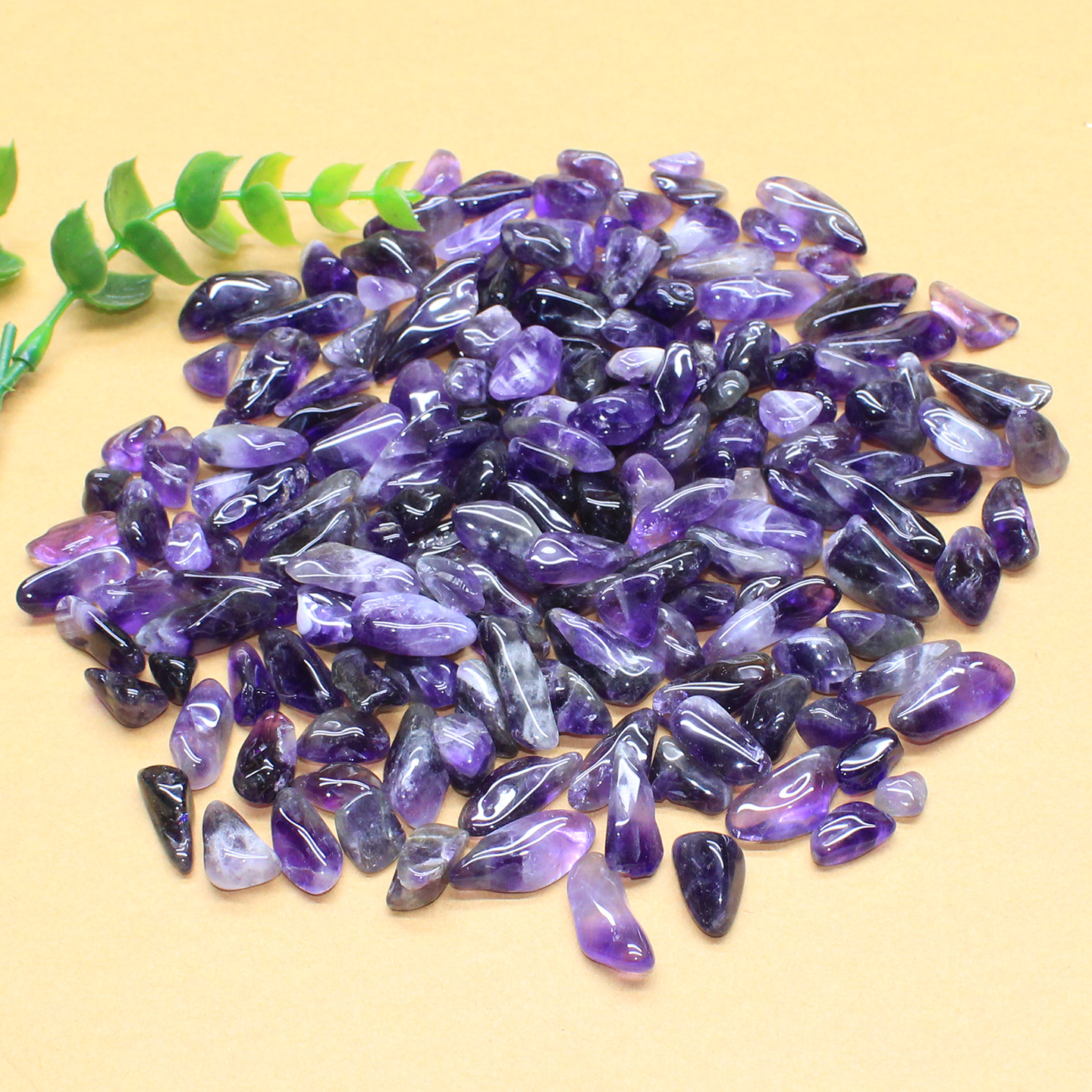 天然水晶消磁手链原矿石头子