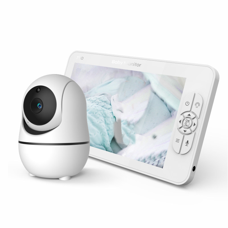 7寸大屏跨境camera婴儿监视器宝宝看护器baby monitor摄像机