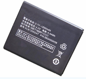 zol  适用康佳E860电池 康佳 E860手机电池 E860 KLB120N247电板座充