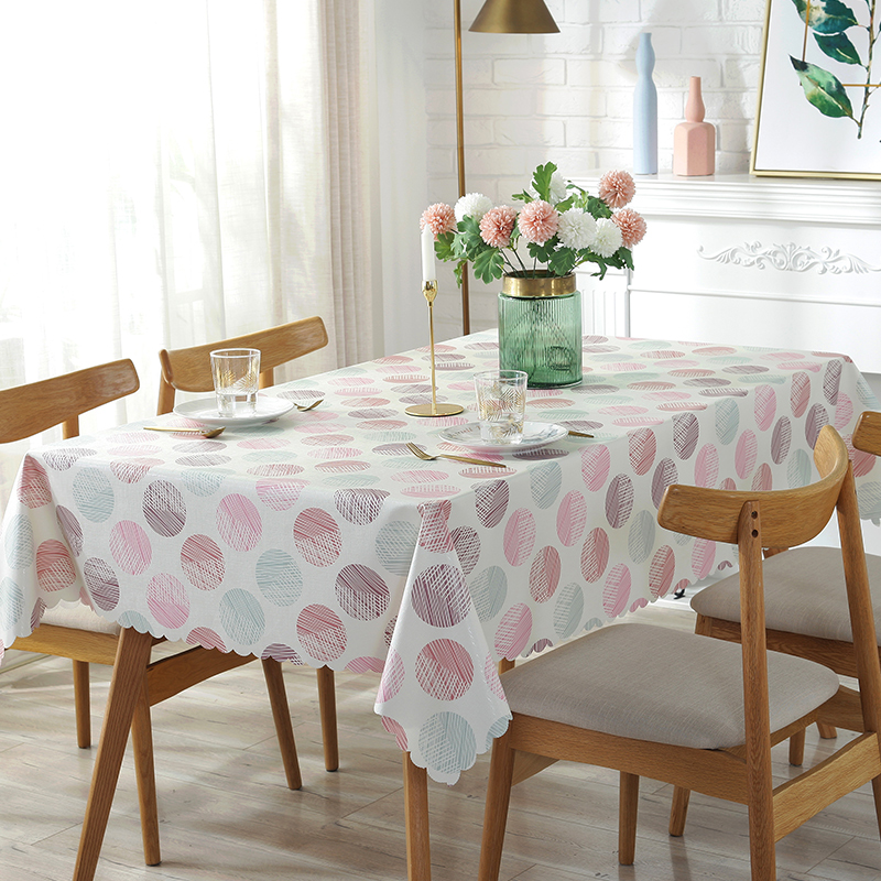 餐桌布茶几桌布防水防油免洗北欧网红塑料台布正方形方桌pvc桌垫