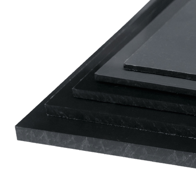 龟箱用黑色pp塑料板深灰色pvc硬