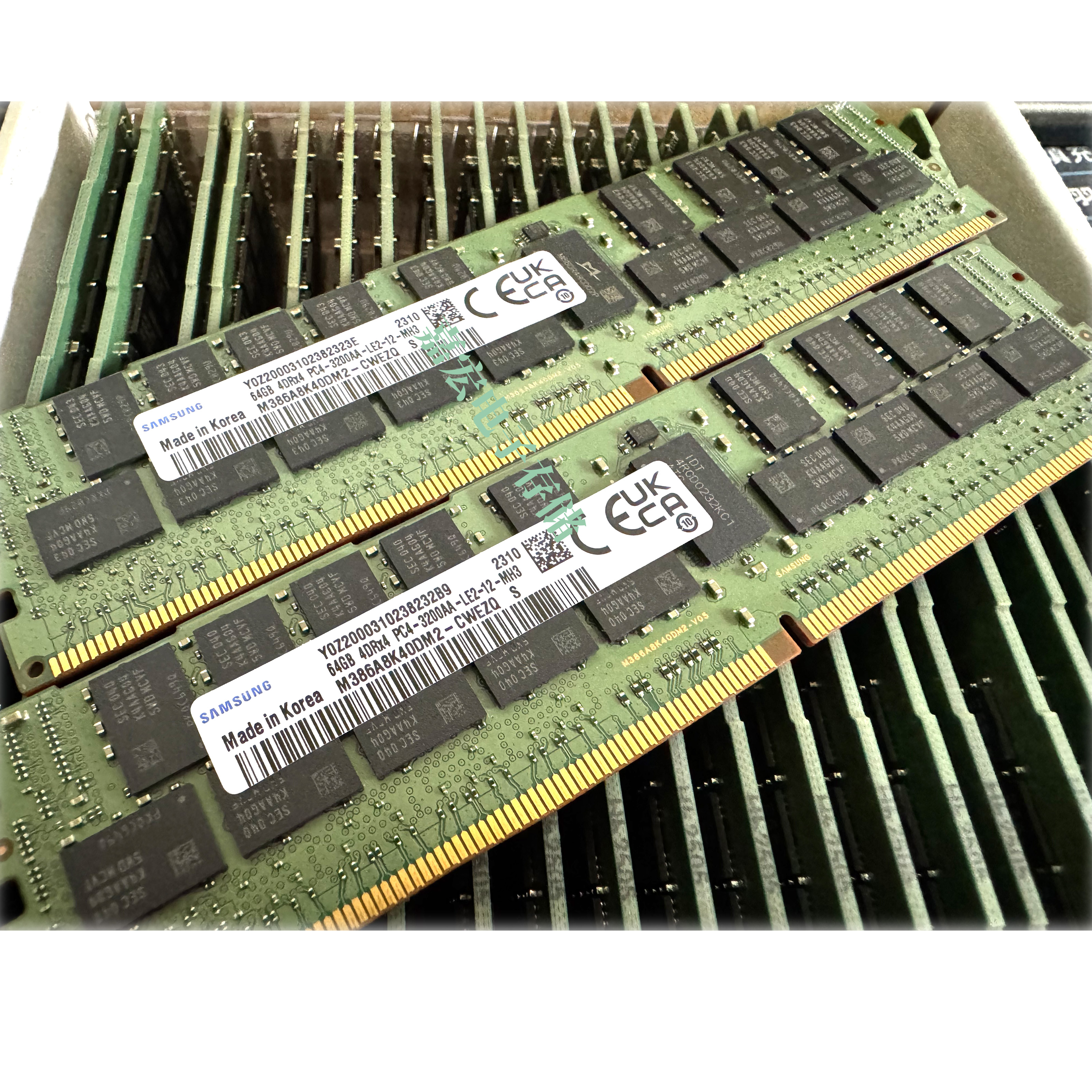 三星 64G 4DRX4 PC4-3200AA-L DDR4 ECC LRDIMM服务器内存条