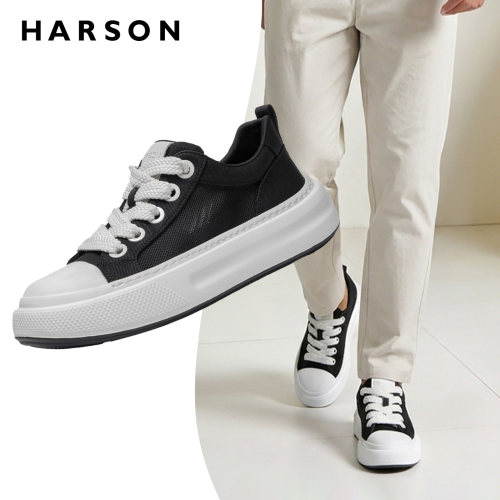 HARSON哈森男鞋夏季时尚休闲板鞋